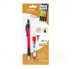 Solo PL305 Jetmatic Pencil One Set (Auto/Self Clicking), Tip Size: 0.5 mm