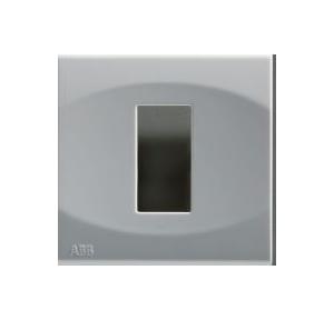 ABB Cheiron White Contour Cover Plate 1M, CHPL01C