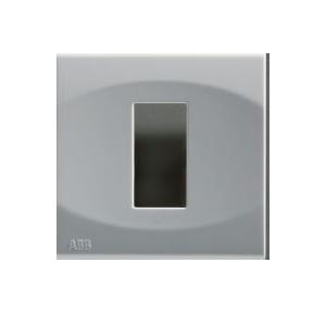 ABB Cheiron White Contour Cover Plate 1M, CHPL01C