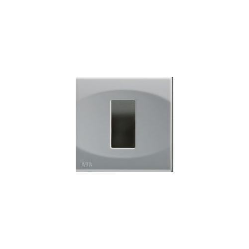 ABB Cheiron White Contour Cover Plate 1M, CHPL01C