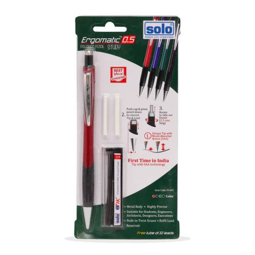 Solo PL405 Ergomatic Pencil One Set, Tip Size: 0.5 mm