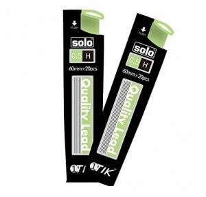 Solo LOH25 1Tik Pencil Lead 60mm (H) - 20 Leads, Tip Size: 0.5 mm