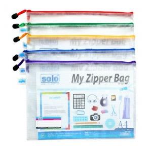 Solo MFA41 My Zipper Closure Bag, Size: A4