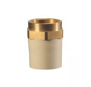 Supreme CPVC Female Threaded Adapter (Brass), 20 mm