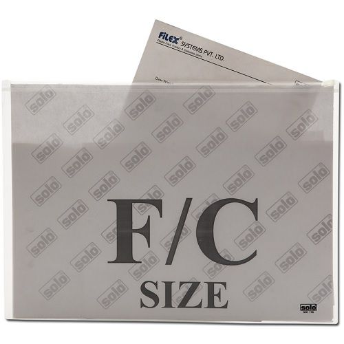 Solo MC116 Zipper Document Bag, Size: F/C