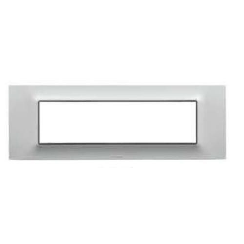 Alemac Aegis 8M (H) White Modular Plate, 2472