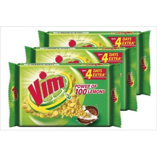 Vim Dishwash Bar 200 gm (Pack of 3)