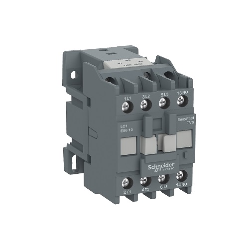 Schneider EasyPact TVS 18A 3P AC Control Power Contactor, LC1E18