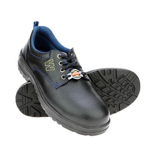 Liberty Warrior Low Ankle Black Safety Shoes, 98-01 MSSBA, Size: 8