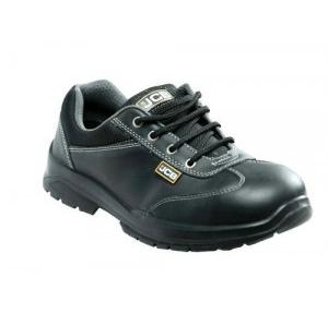 JCB Supermax Double Density Steel Toe Leather Safety Shoes, Size: 12