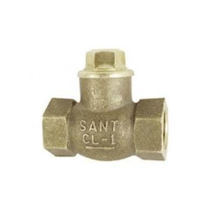 Sant Gun Metal Horizontal Life Check Valve Integral Seat 100 mm, IS 14
