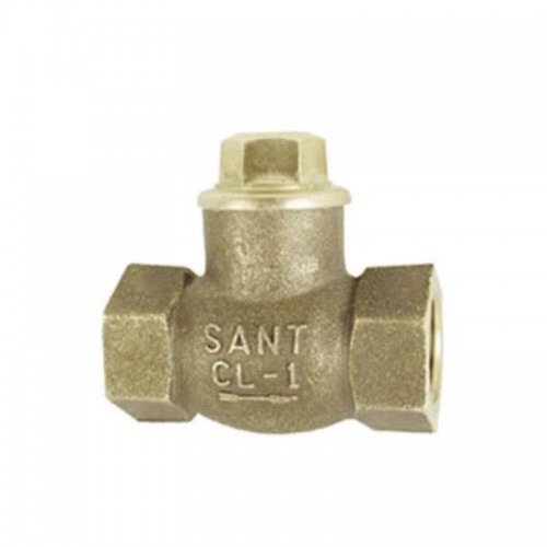 Sant Gun Metal Horizontal Life Check Valve Integral Seat 100 mm, IS 14