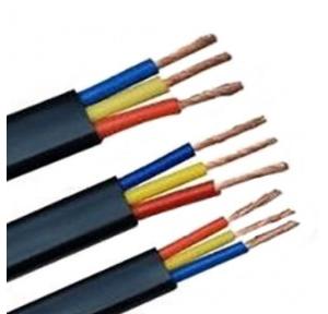 Ristacab PVC Insulated Three Core Sheathed Submersible Flat Cable, 4 Sq mtrm, Length: 100 mtr