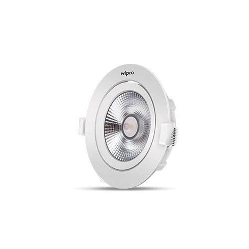 Wipro 6W Garnet Slim COB Downlight, D320665 (Cool White)