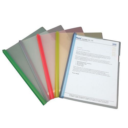 Solo RC002 Report Cover (Strip File - Wide & Thick), Size: A4