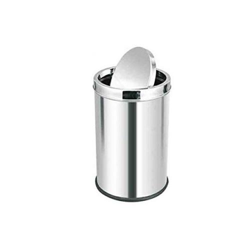 Swing Dustbin With Cover SS202 60 Ltr