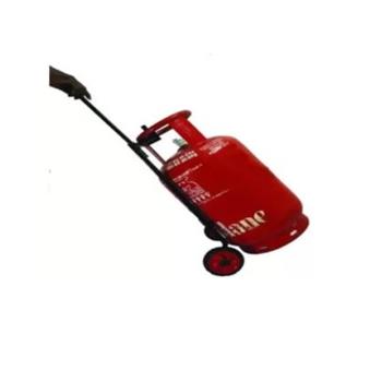 Cylinder Trolley 16 Gauge with Power Coating 6x1.5 Inch