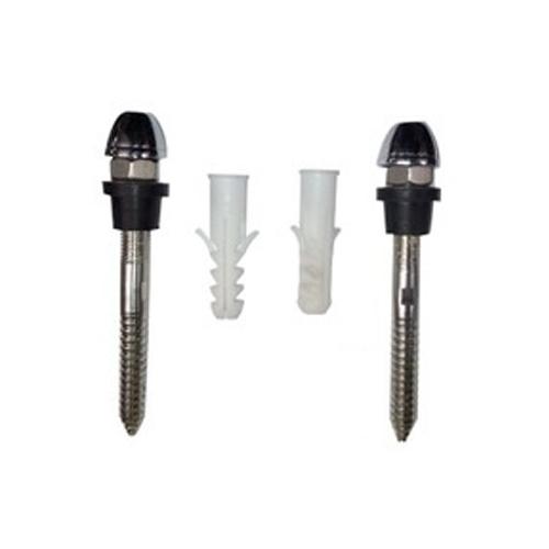 Jai WC Seat Cover Fasteners, 12mm x 180mm