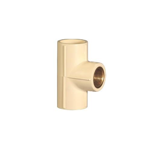 Supreme CPVC Female Threaded Tee MC9RTE3X1E (Brass), 20mm x 15mm