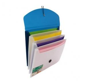 Solo EX905 Quadpro 4-Section Expanding Folder, Size: A4