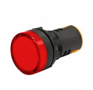 Zetalux 240V Red LED Panel Indicator Light, 22.5mm