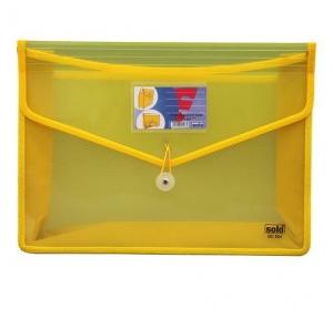 Solo DC554 Flexi Document Case With Xtra Net Pocket, Size: A4
