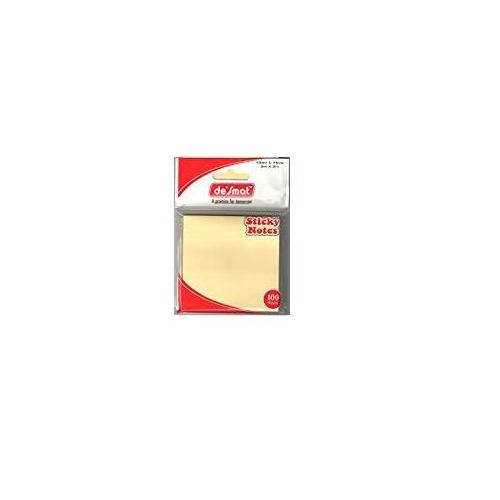 Desmat Sticky Note Pad, 2x3 Inch (100 Sheets)