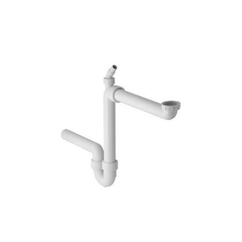 Geberbit Trap For Kitchen Sink White Alpine, 152.885.11.1