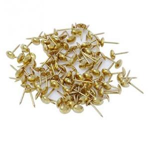 Thumbtacks Drawing Push Pins Brass Plated (Pack of 500 Pcs)