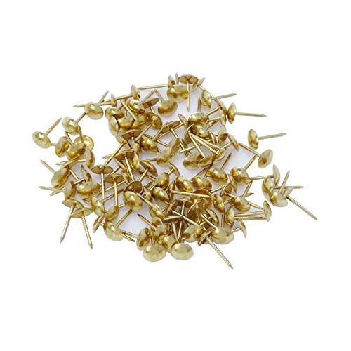 Thumbtacks Drawing Push Pins Brass Plated (Pack of 500 Pcs)