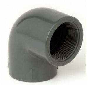 Star PVC Reducing Threaded Elbow, Dia: 90 x 75 mm