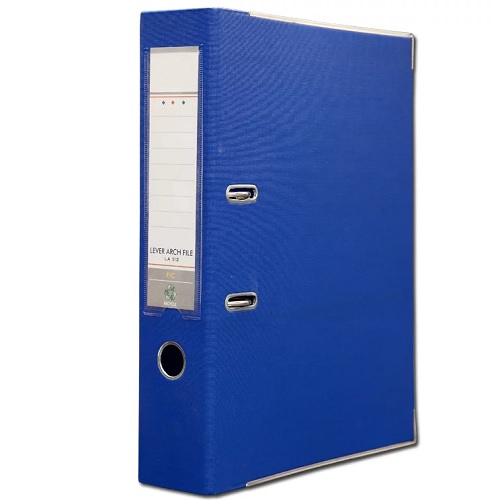 Blue Lever Arch File, Size: F/S