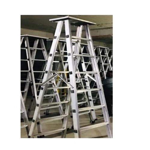 Aluminium Double Sided With Platform Ladder, 6 Ft