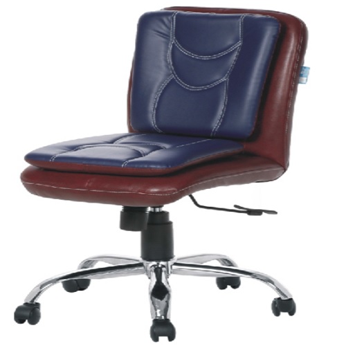 Libranejar Lb Workstation Chair Dark Brown And Blue 540