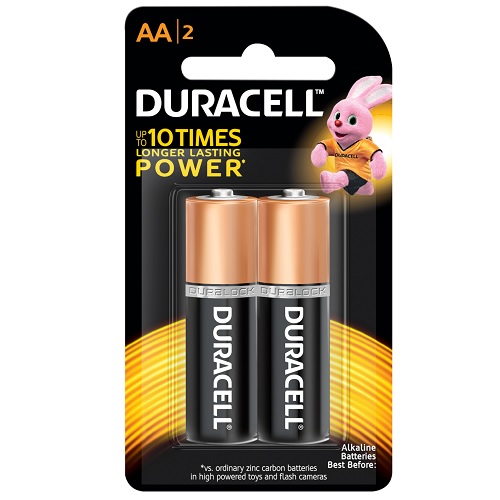 DURACELL Duralock AA 1.5 Volt Alkaline Batteries to Charge Items (100 Pack)