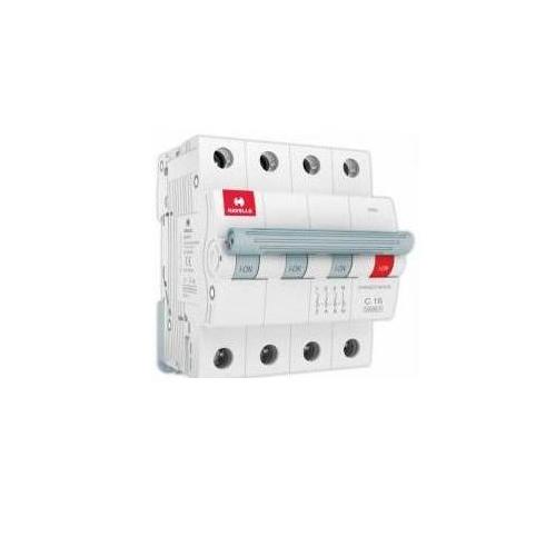 Havells 40A 3P+N C-Curve AC MCB, DHMGCTNF040