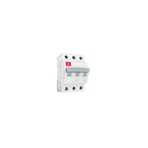 Havells 25A 3P C-Curve AC MCB, DHMGCTPF025