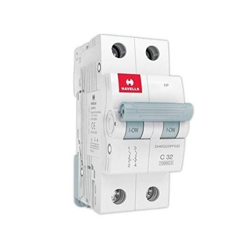 Havells 32A 2P C-Curve AC MCB, DHMGCDPF032