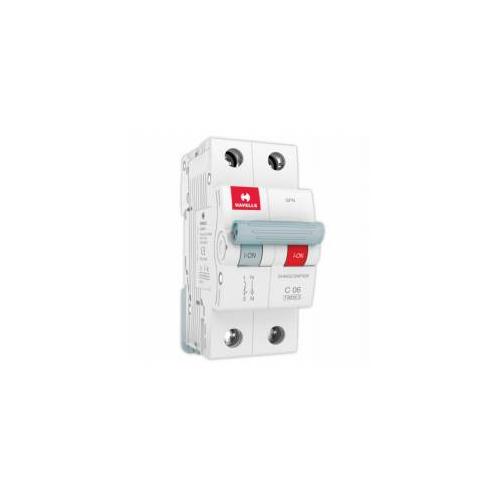 Havells 6A 1P+N C-Curve AC MCB, DHMGCSNF006