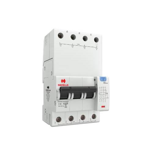 Havells 32A 3P+N 4M 300 mA A Type RCBO, DHCEACTN4300032