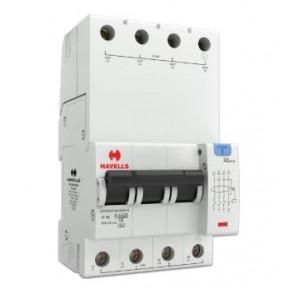 Havells 16A 3P+N 4M 300 mA A Type RCBO, DHCEACTN4300016