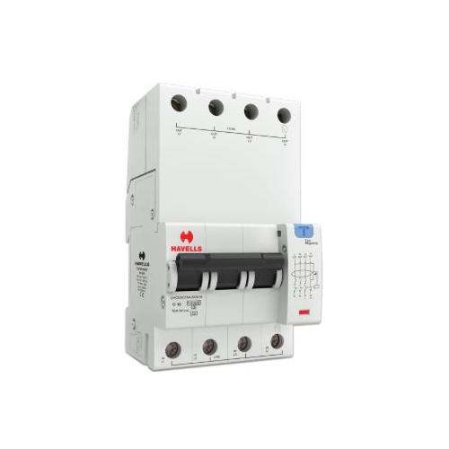 Havells 16A 3P+N 4M 300 mA A Type RCBO, DHCEACTN4300016