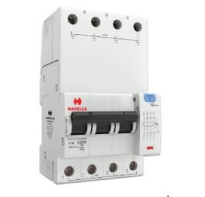 Havells 32A 3P+N 4M 100 mA A Type RCBO, DHCEACTN4100032