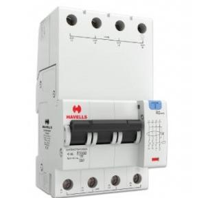 Havells 25A 3P+N 4M 100 mA A Type RCBO, DHCEACTN4100025