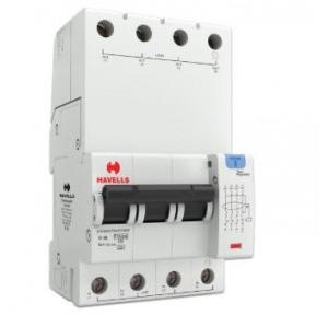 Havells 6A 3P+N 4M 100 mA A Type RCBO, DHCEACTN4100006