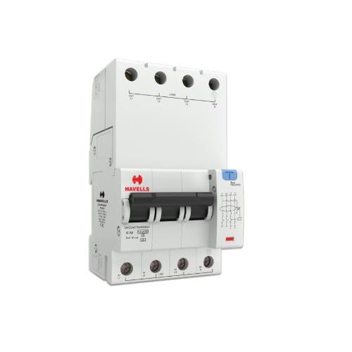 Havells 32A 3P+N 4M 30 mA A Type RCBO, DHCEACTN4030032