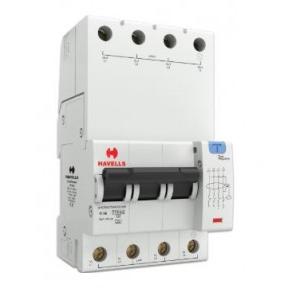 Havells 6A 3P+N 4M 30 mA A Type RCBO, DHCEACTN4030006