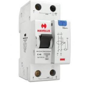 Havells RCBO  SPN-2M 30 mA 40 A DHRGCTDF030040
