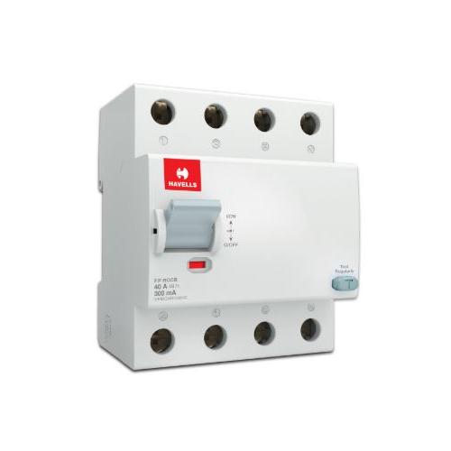 Havells 40A 4P 300mA A Type RCCB, DHRMAMFF300040
