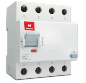 Havells 63A 4P 30mA A Type RCCB, DHRMAMFF030063
